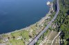 Luftaufnahme EISENBAHN/Bahnen bei Schloss Chillon - Foto Schloss Chillon 4381